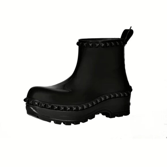 NEW CARMEN SOL Made In Italy Graziano Jelly Studded Boots FOR women 1125 10m5 - Picture 1 of 5